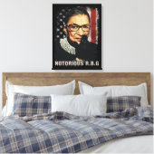 Toile RBG vintage (Insitu(Chambre))