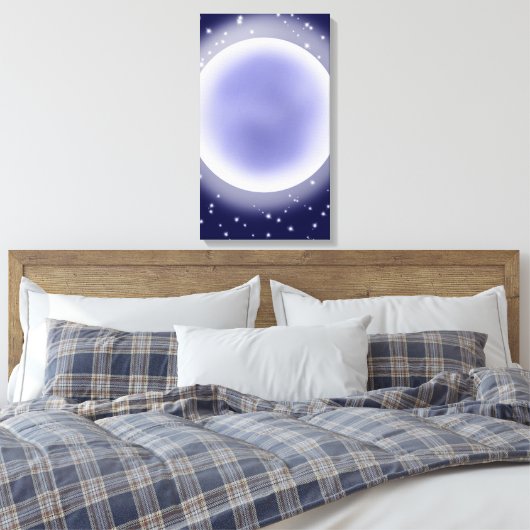 Toile Reach for the Moon Canvas Print (Insitu(Chambre))