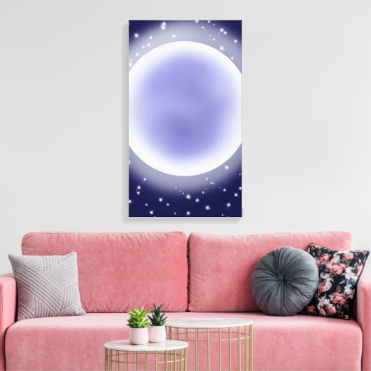 Toile Reach for the Moon Canvas Print (Insitu(Salon))