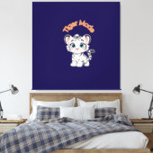 Toile Realistic White Tiger – Photorealistic Wildlife Ar (Insitu(Chambre))