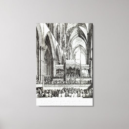 Toile Réception à la commémoration de Handel (Recto)