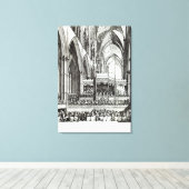 Toile Réception à la commémoration de Handel (Insitu (Plancher de Bois))