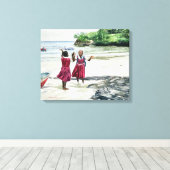 Toile Récession à la baie 2002 (Insitu (Plancher de Bois))