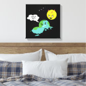 Toile Réchauffement climatique (Insitu(Chambre))