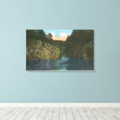 Toile Recherche de longs rapides à partir de la lume (Insitu (Plancher de Bois))