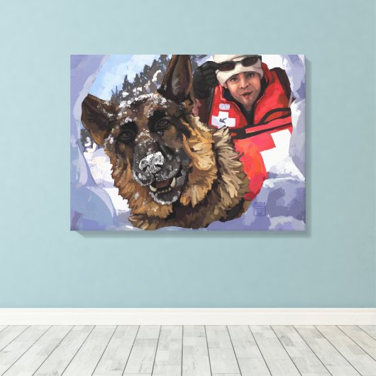 Toile Rechercher et Secourir (Insitu (Plancher de Bois))