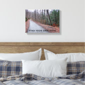 Toile Rechercher votre propre chemin (Insitu(Chambre))