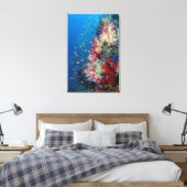 Toile Récif de corail sous-marin, Indonésie (Insitu(Chambre))