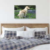 Toile Récipiendaire en or en fleurs (Insitu(Chambre))