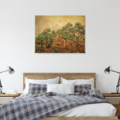 Toile Récolte d'olives par Vincent van Gogh (Insitu(Chambre))
