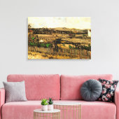 Toile Récolte en Provence Montmajour par Vincent van Gog (Insitu(Salon))
