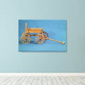 Toile Reconstruction d'un char trouvé (Insitu (Plancher de Bois))