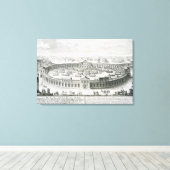 Toile Reconstruction d'une bataille navale romaine, depu (Insitu (Plancher de Bois))