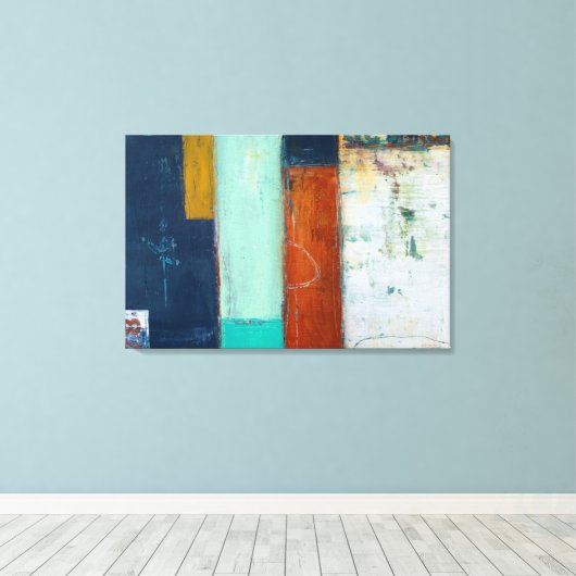 Toile Rectangles Abstraites (Insitu (Plancher de Bois))
