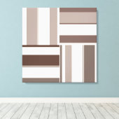 Toile Rectangles de blocs de couleurs géométriques - Bro (Insitu (Plancher de Bois))