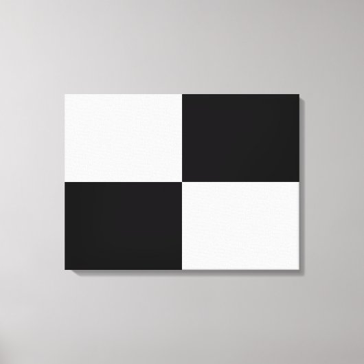 Toile Rectangles noir et blanc (Recto)