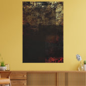 Toile Rectangles rustiques (Insitu(Salon))