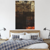 Toile Rectangles rustiques (Insitu(Chambre))