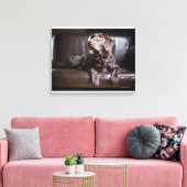 Toile Récupérateur de chocolat Labrador (Insitu(Salon))