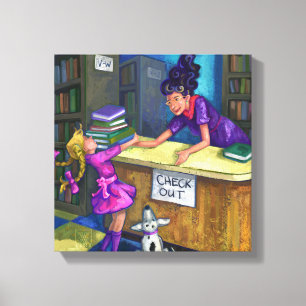 Toile Récupération de la bibliothèque