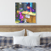 Toile Récupération de la bibliothèque (Insitu(Chambre))