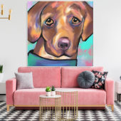 TOILE RÉCUPÉRATION DE LABRADOR (Insitu(Salon))