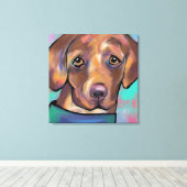 TOILE RÉCUPÉRATION DE LABRADOR (Insitu (Plancher de Bois))