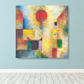 Toile Red Balloon | Paul Klee | (Insitu (Plancher de Bois))