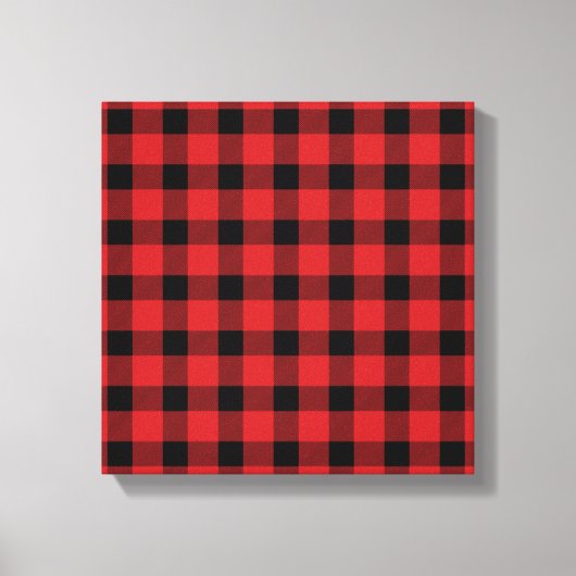 Toile Red Buffalo Country (Recto)