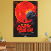 Toile Red Burning Graveyard Planet (Insitu(Salon))