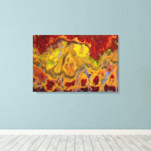 Toile Red Crayola Jasper (Insitu (Plancher de Bois))