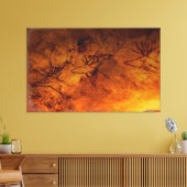 Toile Red Deers De Lascaux (Insitu(Salon))