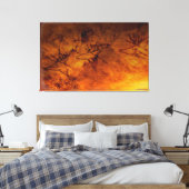 Toile Red Deers De Lascaux (Insitu(Chambre))