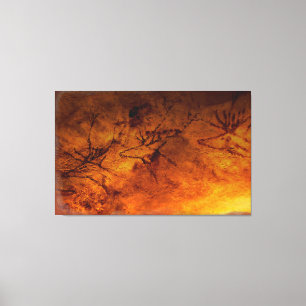 Toile Red Deers De Lascaux
