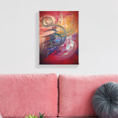 Toile Red Dragon (Insitu(Salon))