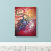 Toile Red Dragon (Insitu (Plancher de Bois))