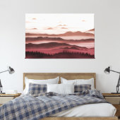 Toile Red Horizons (Insitu(Chambre))
