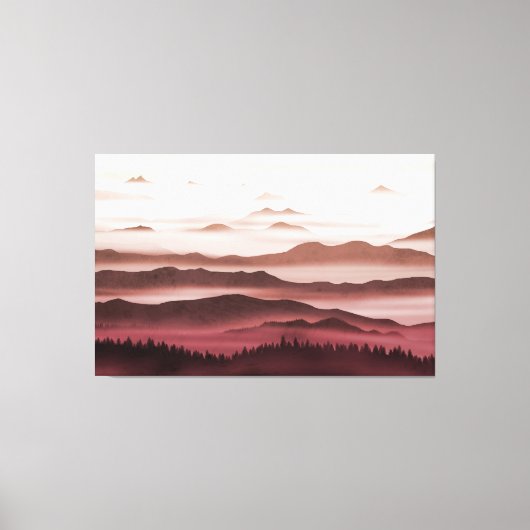 Toile Red Horizons (Recto)
