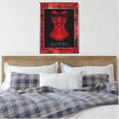 Toile Red Lips Corset (Insitu(Chambre))