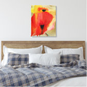 Toile Red Poppies art original (Insitu(Chambre))