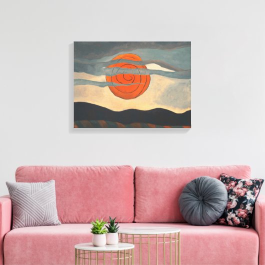 Toile Red Sun par Arthur Dove (Insitu(Salon))