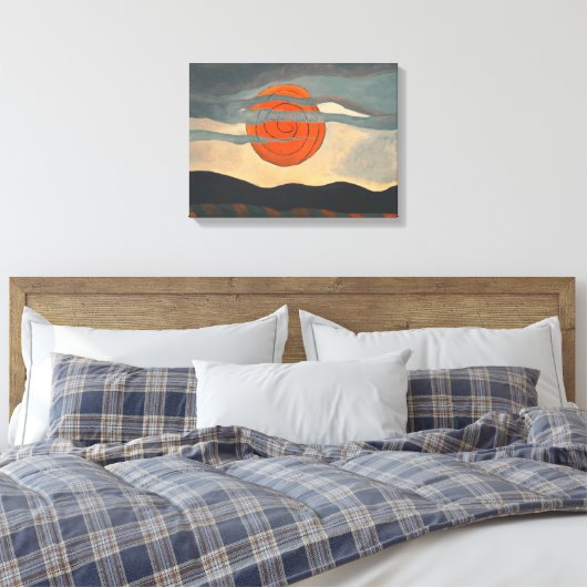 Toile Red Sun par Arthur Dove (Insitu(Chambre))