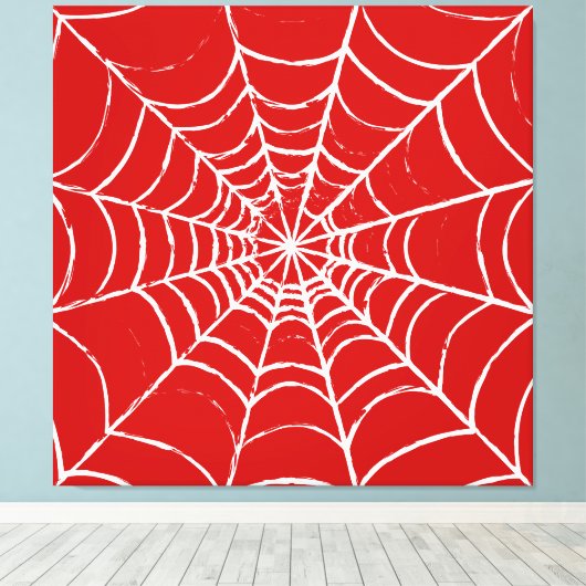Toile Red Web (Insitu (Plancher de Bois))