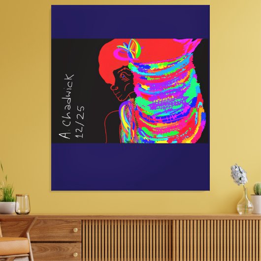 Toile Reddish-Orange Fox Warrior Princess (Insitu(Salon))