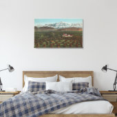 Toile Redlands, CA - Scène Mountain & Orchard (Insitu(Chambre))