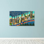 Toile Redwood Nat'l Park, Californie (Insitu (Plancher de Bois))