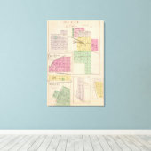 Toile Reece, Fall River, Hamilton et Climax, Kansas (Insitu (Plancher de Bois))
