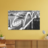 Toile Reedsport, Oregon Vue du pont sur l'Umpqua (Insitu(Salon))