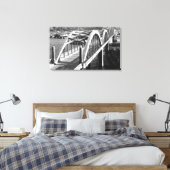 Toile Reedsport, Oregon Vue du pont sur l'Umpqua (Insitu(Chambre))