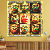 Toile Réfléchissez à votre sujet | LIKE YOU Collection (Insitu(Salon))